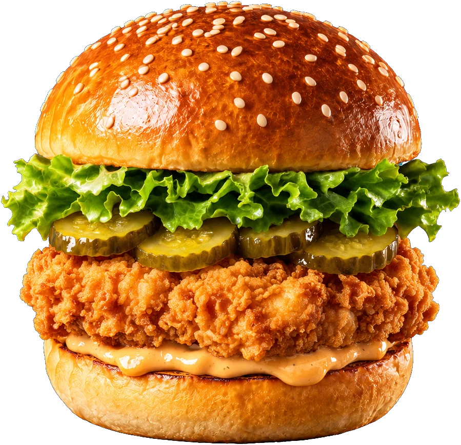 Crispy Chicken – Burger bei EAT IT Salzburg